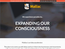 Tablet Screenshot of mailiac.com